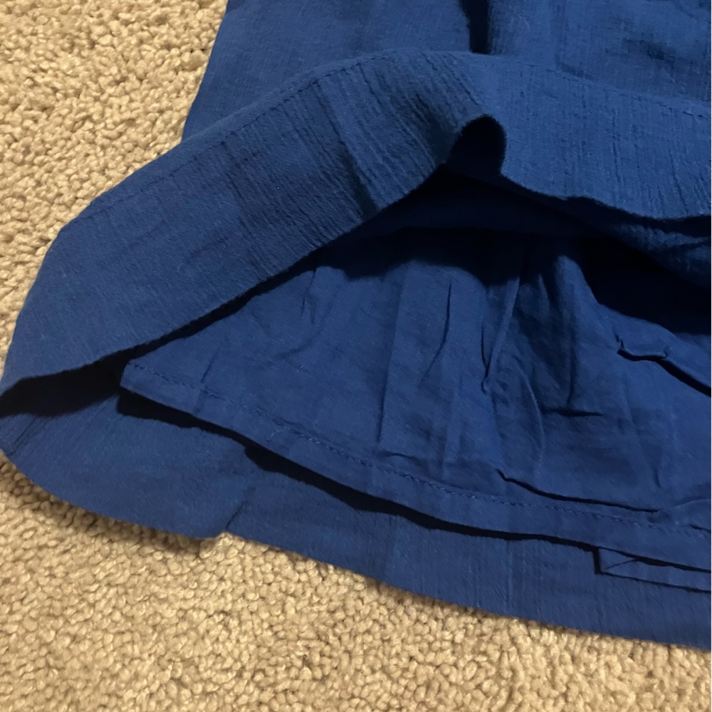 Mini Boden 11-12 ages blue tank top hardly worn - Picture 3 of 6